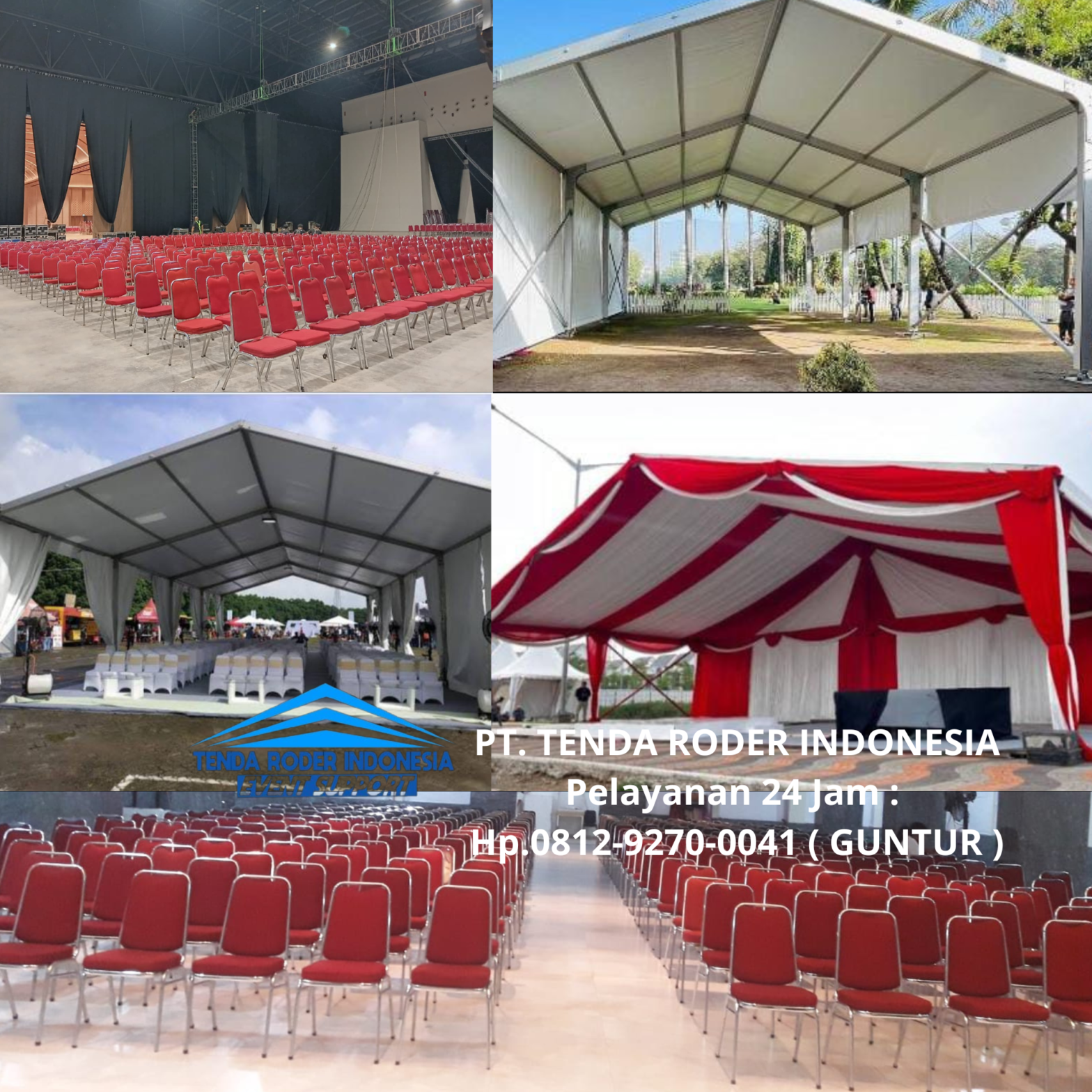 Sewa KURSI EVENT TYPE STAINLESS POLOS, TENDA RODER Semarang