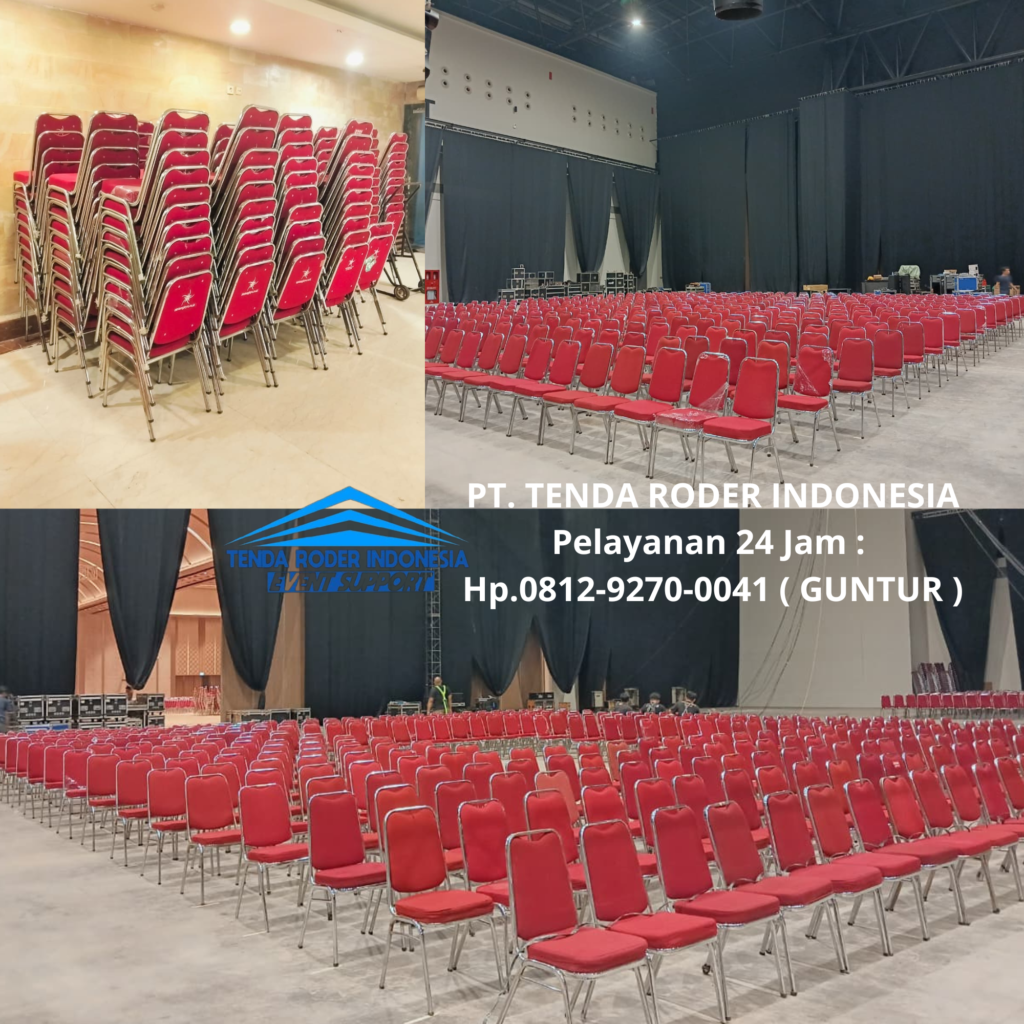 Sewa KURSI EVENT TYPE STAINLESS POLOS, TENDA RODER Semarang
