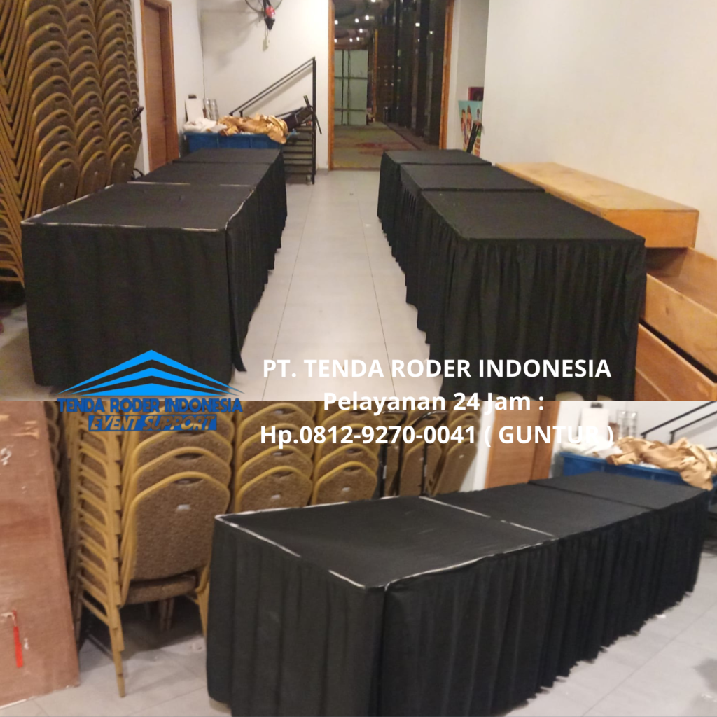 Sewa KURSI FUTURA POLOS, TENDA RODER, MEJA KOTAK Depok