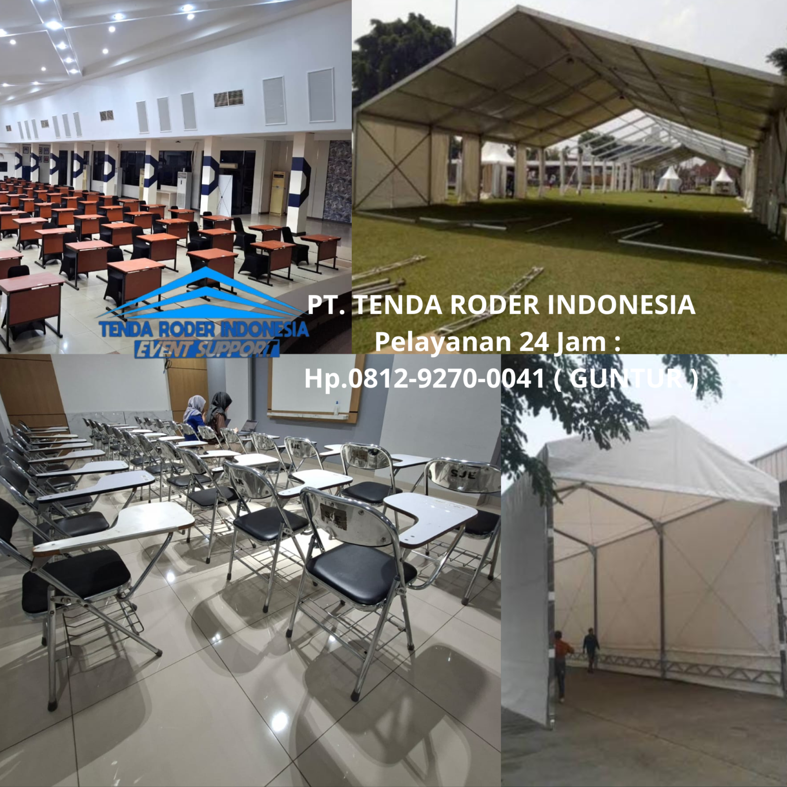 Sewa KURSI KULIAH, TENDA RODER,MEJA TEST Jakarta