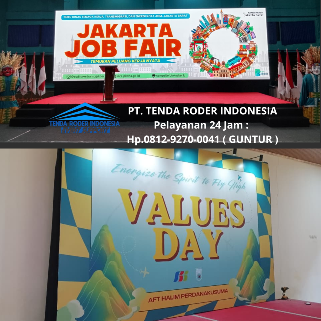 Sewa KURSI MEJA EVENT,TENDA RODER Dan BACKDROP Bogor