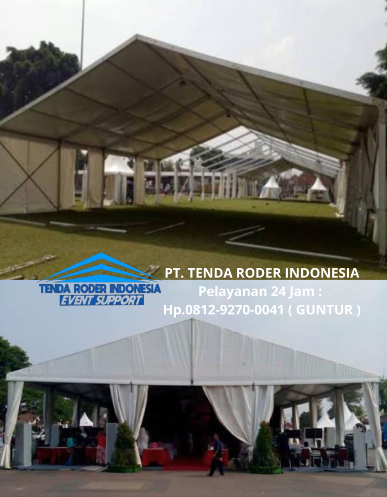 Sewa LAMPU TAMAN GANTUNG, TENDA RODER, MEJA KURSI Bandung