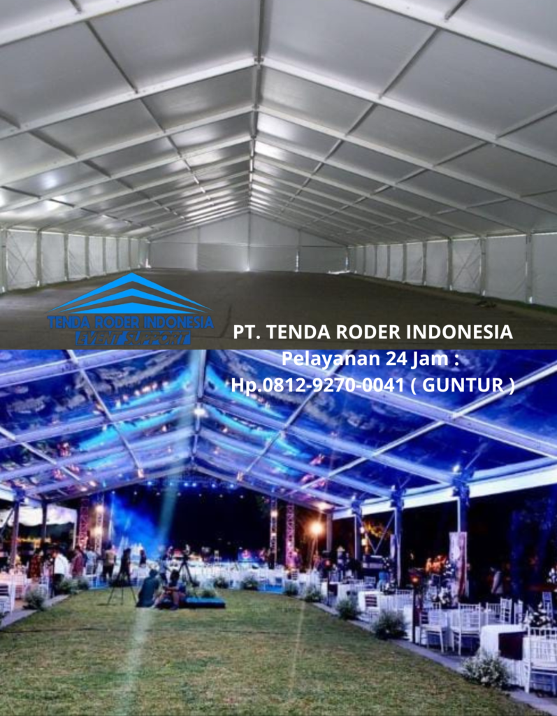 Sewa LAMPU TAMAN GANTUNG, TENDA RODER, MEJA KURSI Bandung