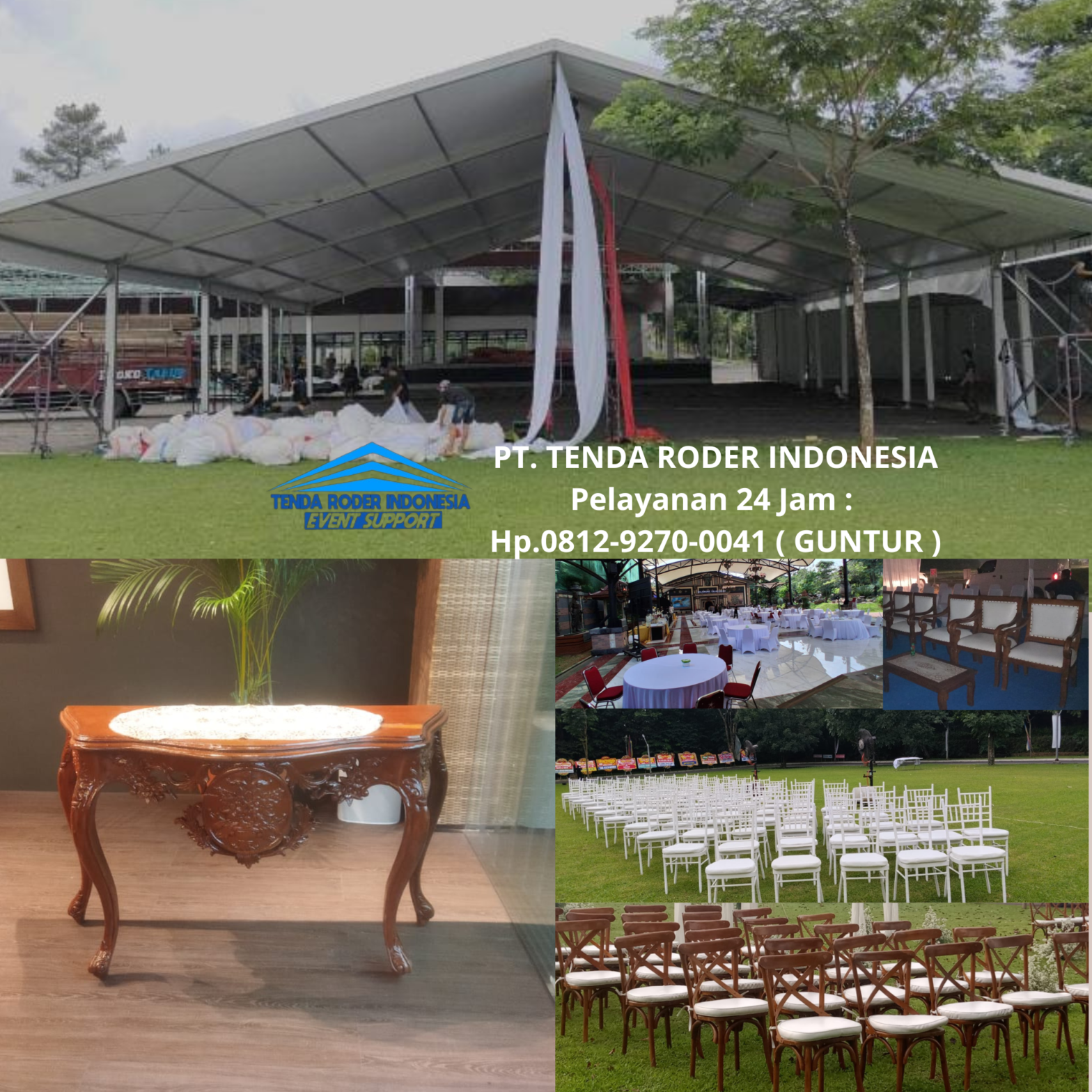 Sewa MEJA KONSOL,TENDA RODER Dan MEJA KURSI Depok