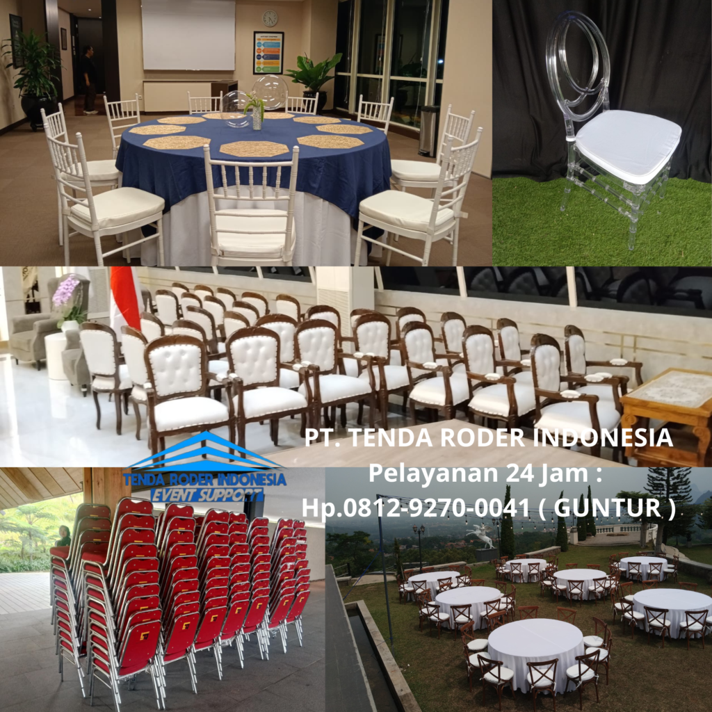 Sewa MEJA KOTAK,TENDA RODER,KURSI EVENT Jakarta
