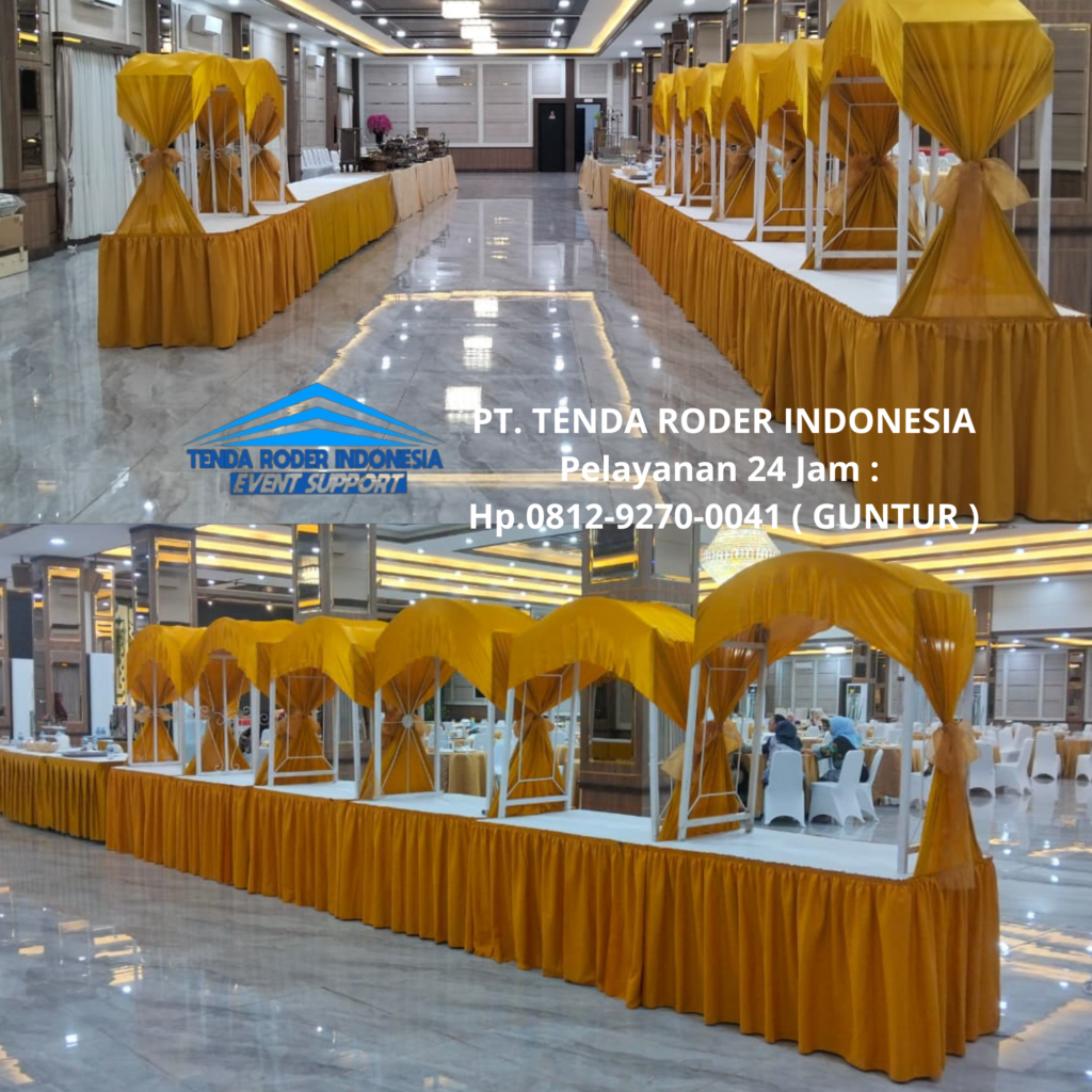Sewa Meja Prasmanan,Gubukan,Tenda Roder Semarang