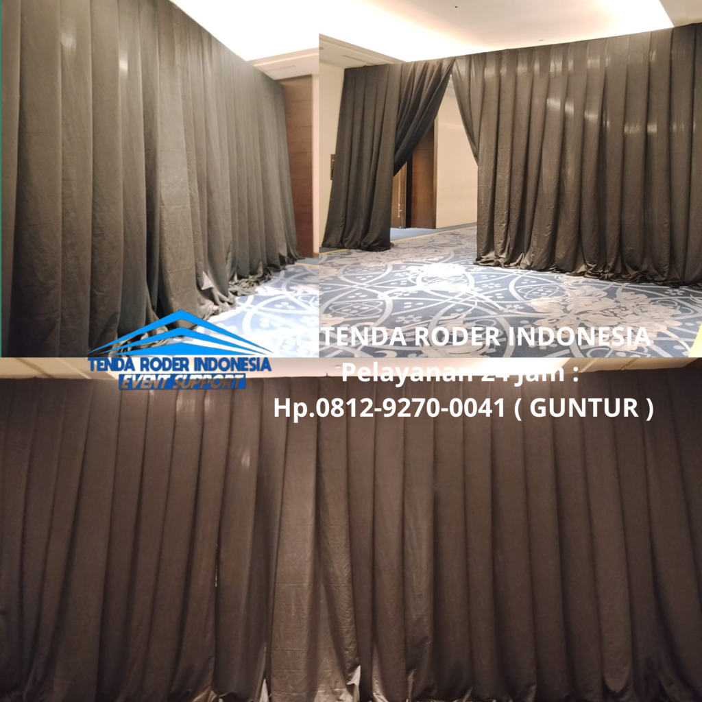 Sewa Rental TIRAI HITAM LOTTO,TENDA RODER Jakarta Selatan