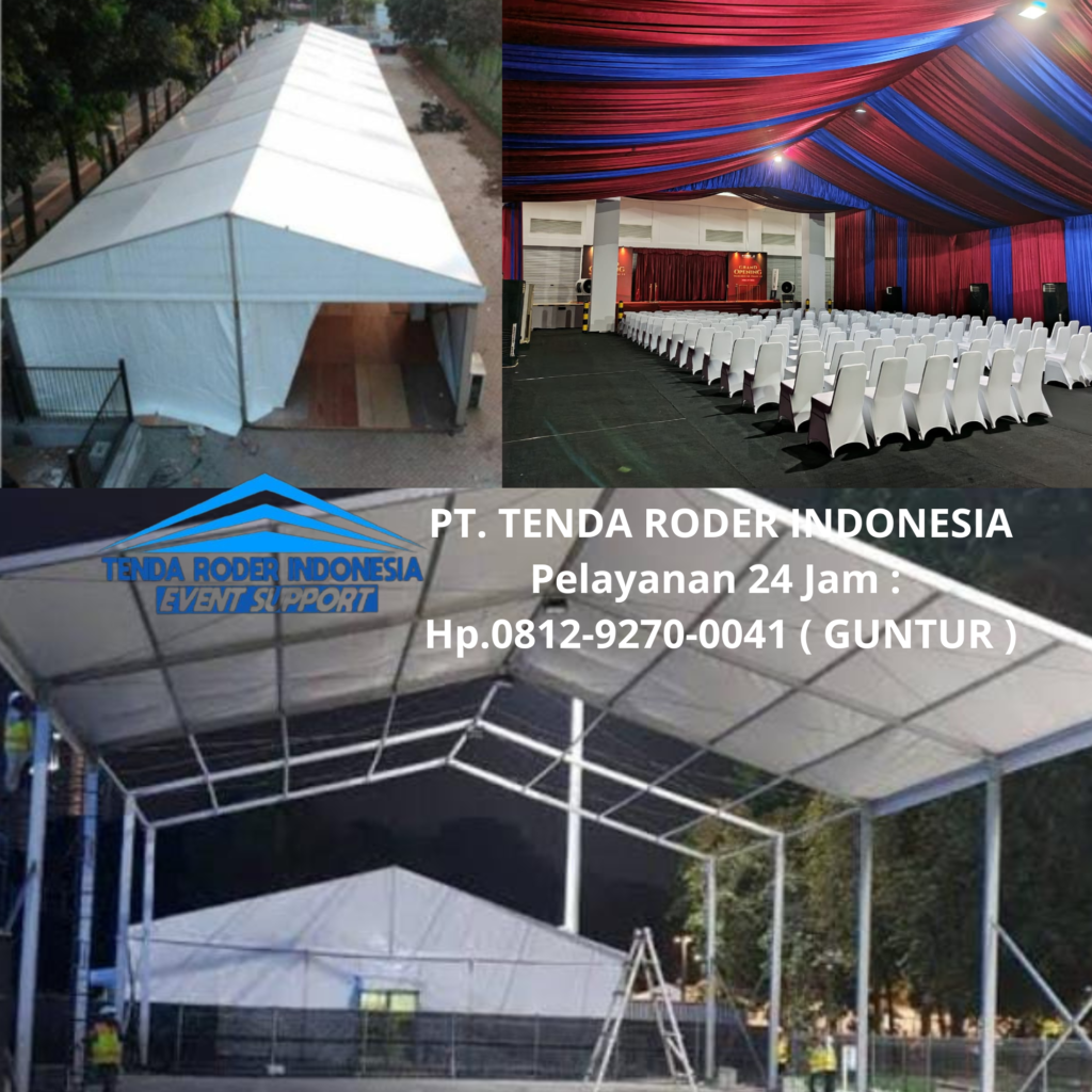 Sewa Rental TIRAI HITAM LOTTO,TENDA RODER Jakarta Selatan