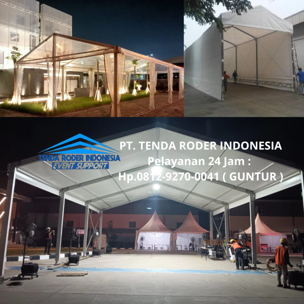 Sewa Rental TIRAI HITAM LOTTO,TENDA RODER Jakarta Selatan
