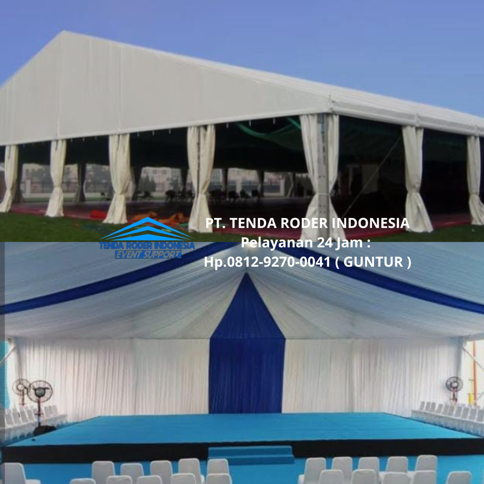 Sewa SOVA STUDIO,TENDA RODER,TENDA SARNAFIL Bandung