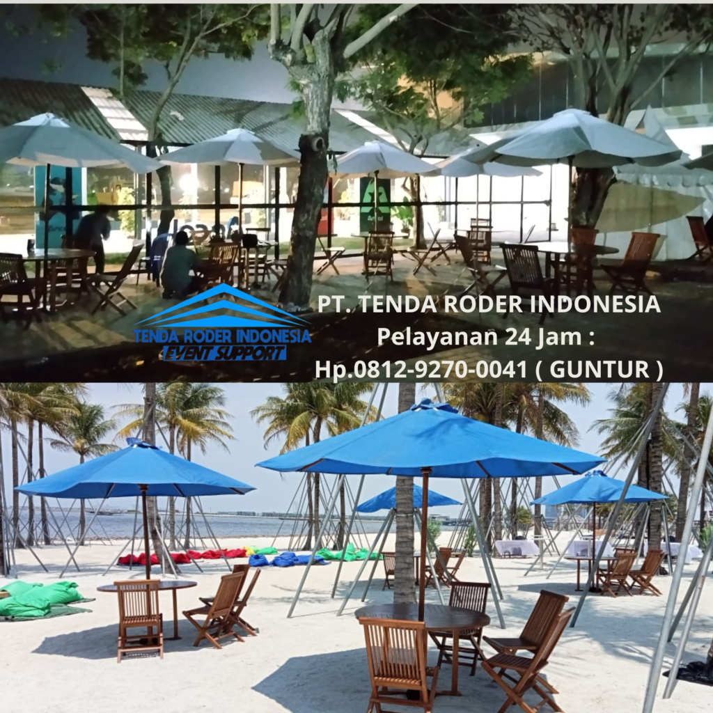 Sewa TENDA PARASOL,TENDA RODER,TENDA KERUCUT Jakarta