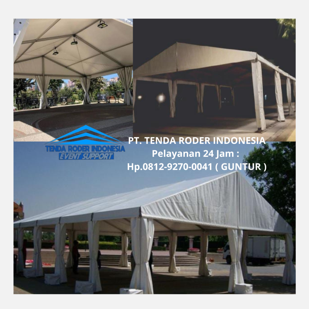 Sewa TENDA PLAFON FULL TIRAI,TENDA RODER PREMIUM Karawang