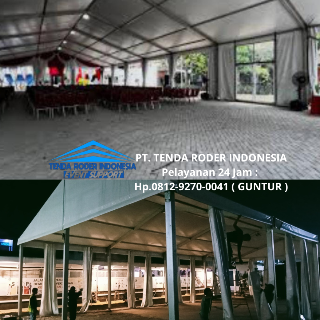 Sewa TENDA RODER, ALAT PESTA Praktis Dan Hemat Jakarta Barat