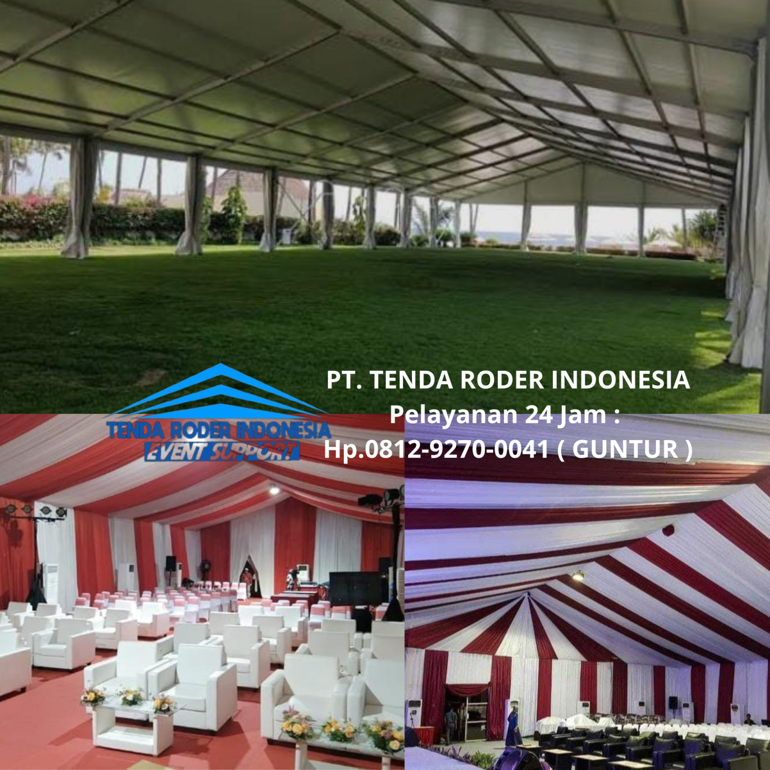 Sewa TENDA RODER, ALAT PESTA Praktis Dan Hemat Jakarta Barat