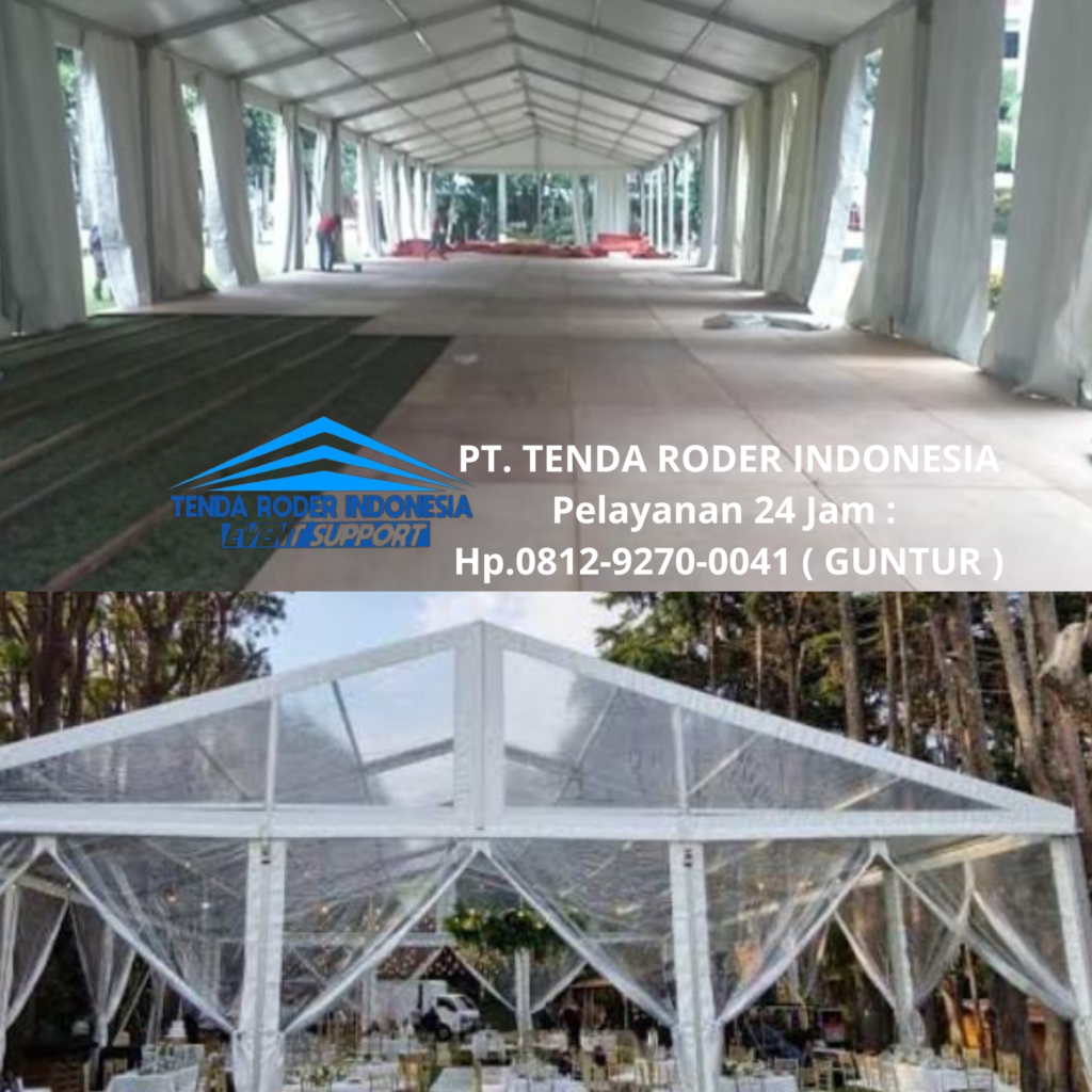Sewa TENDA RODER Bogor Anti Ribet, Hasilnya Mewah Banget