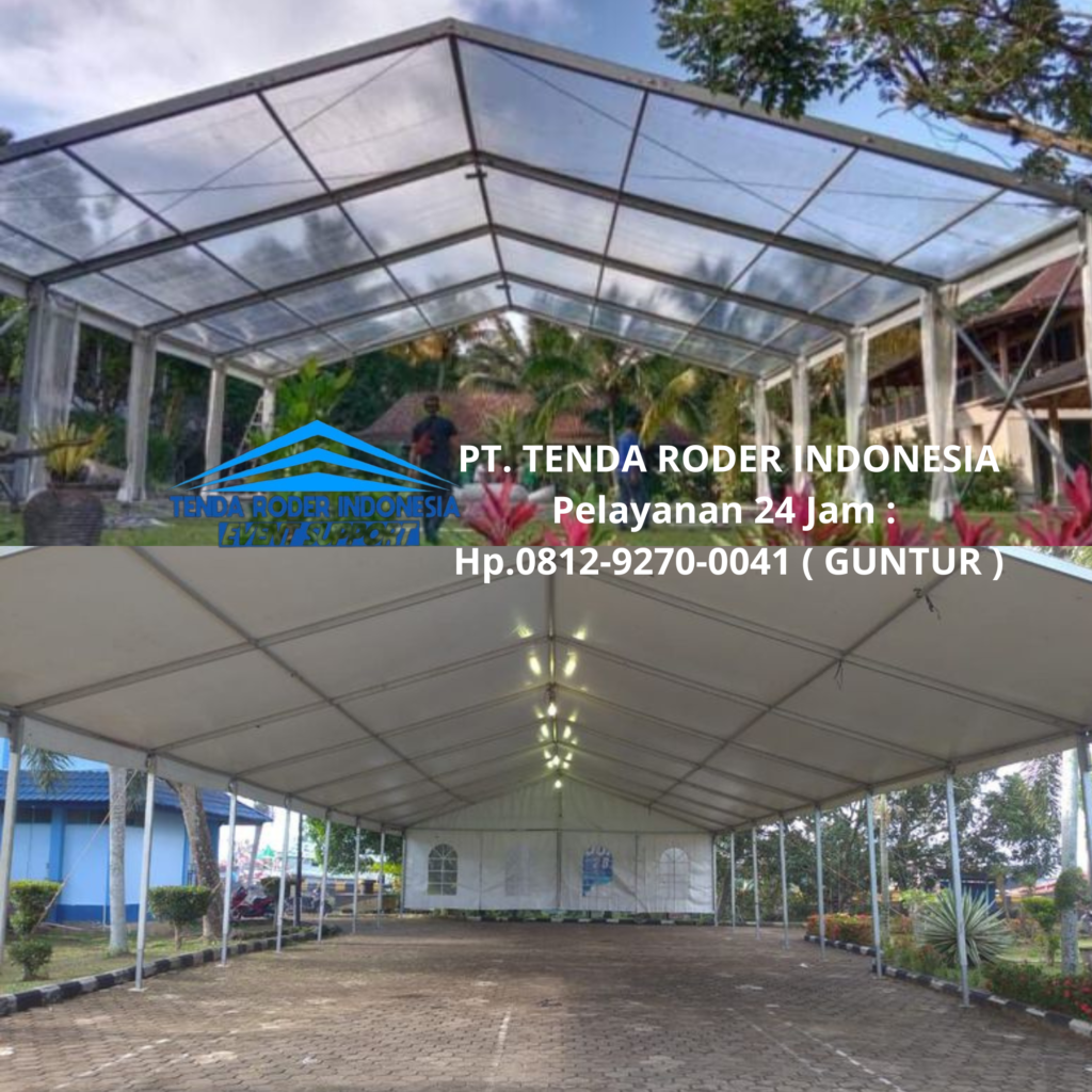 Sewa TENDA RODER Bogor Anti Ribet, Hasilnya Mewah Banget