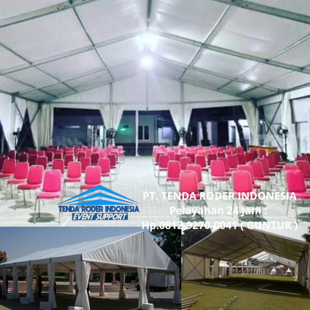 Sewa TENDA RODER Bogor Anti Ribet, Hasilnya Mewah Banget