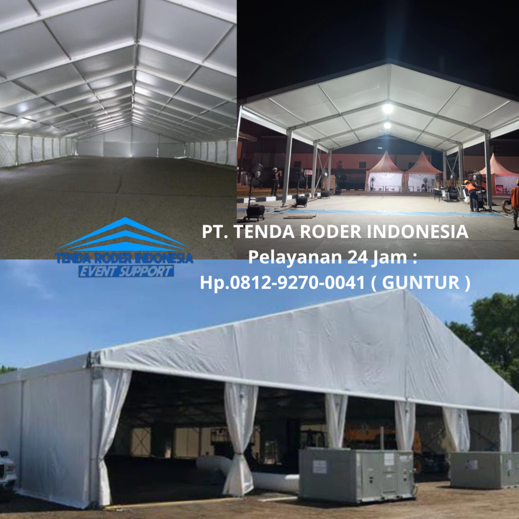 Sewa TENDA RODER Dan ALAT PESTA LENGKAP SIAP PAKAI! Jakarta Barat