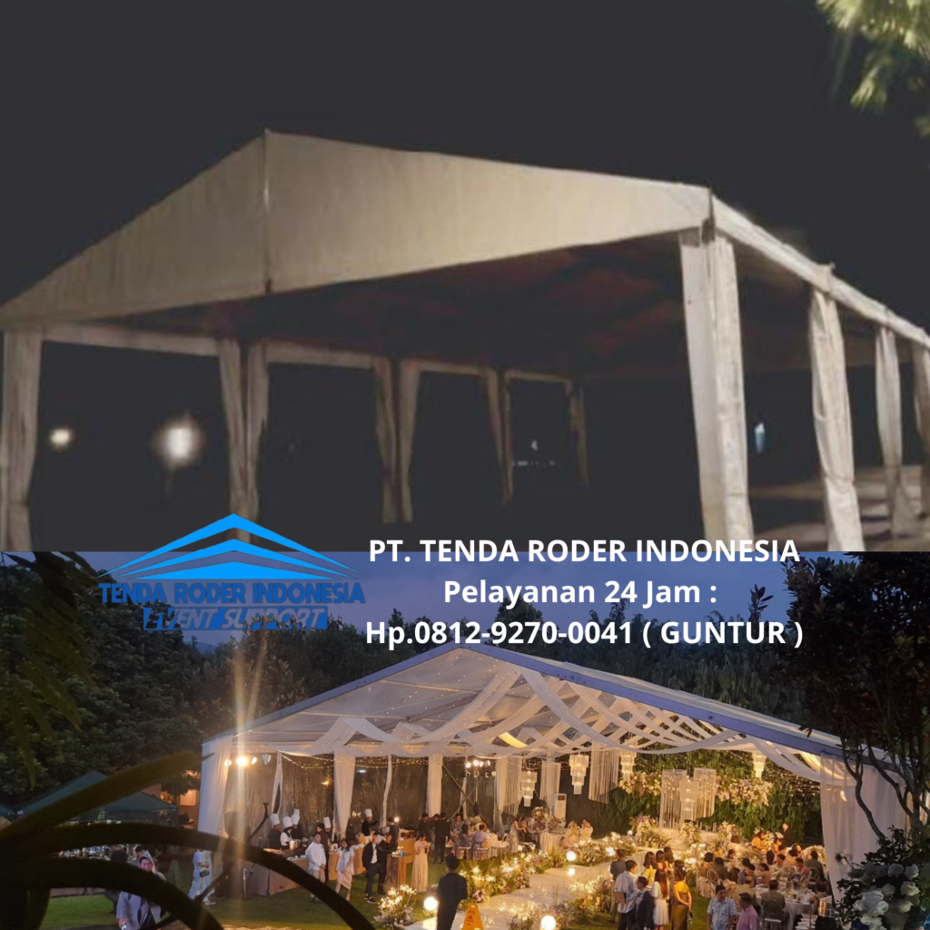 Sewa TENDA RODER Dan ALAT PESTA LENGKAP SIAP PAKAI! Jakarta Barat