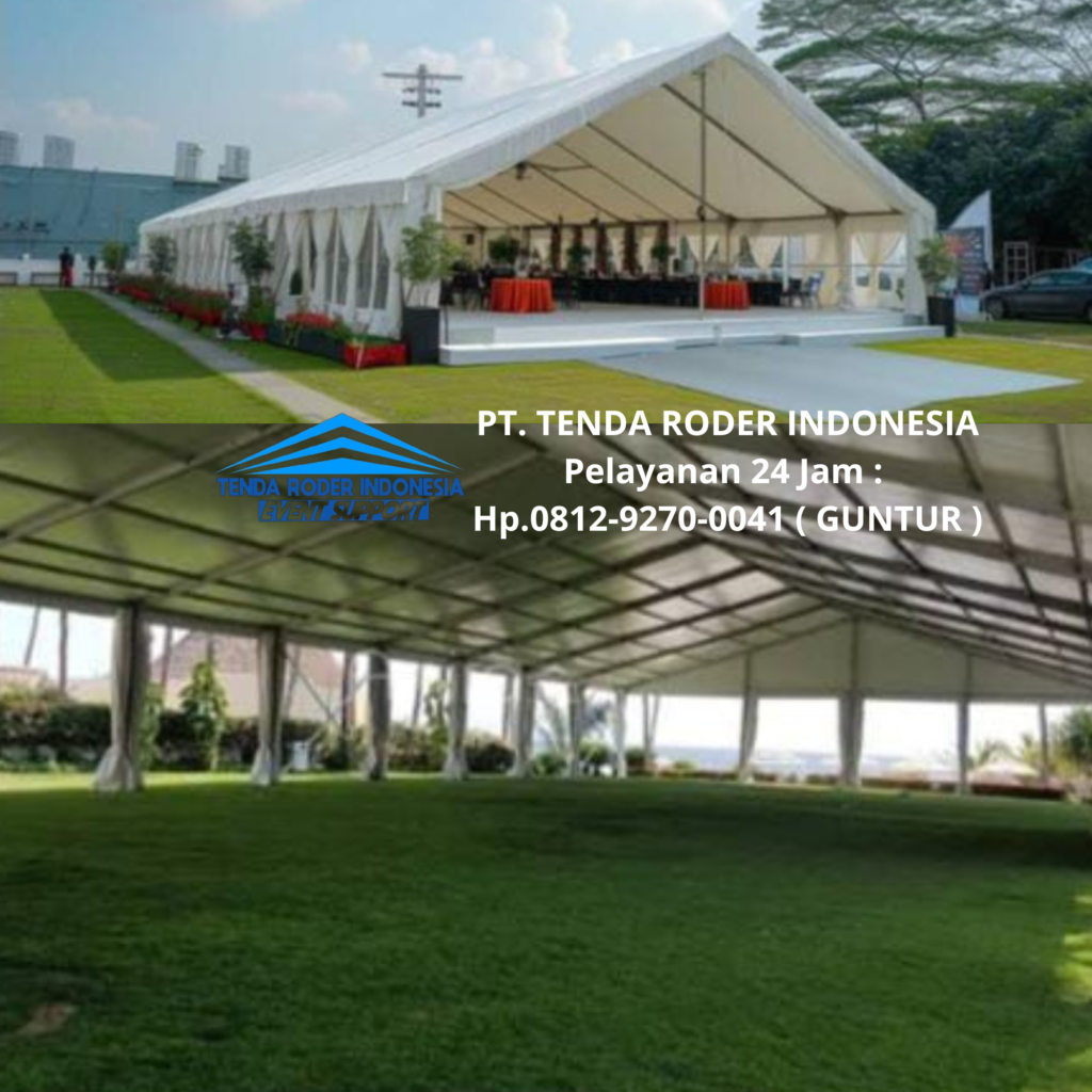 Sewa TENDA RODER Dan SARUNG KURSI Jakarta