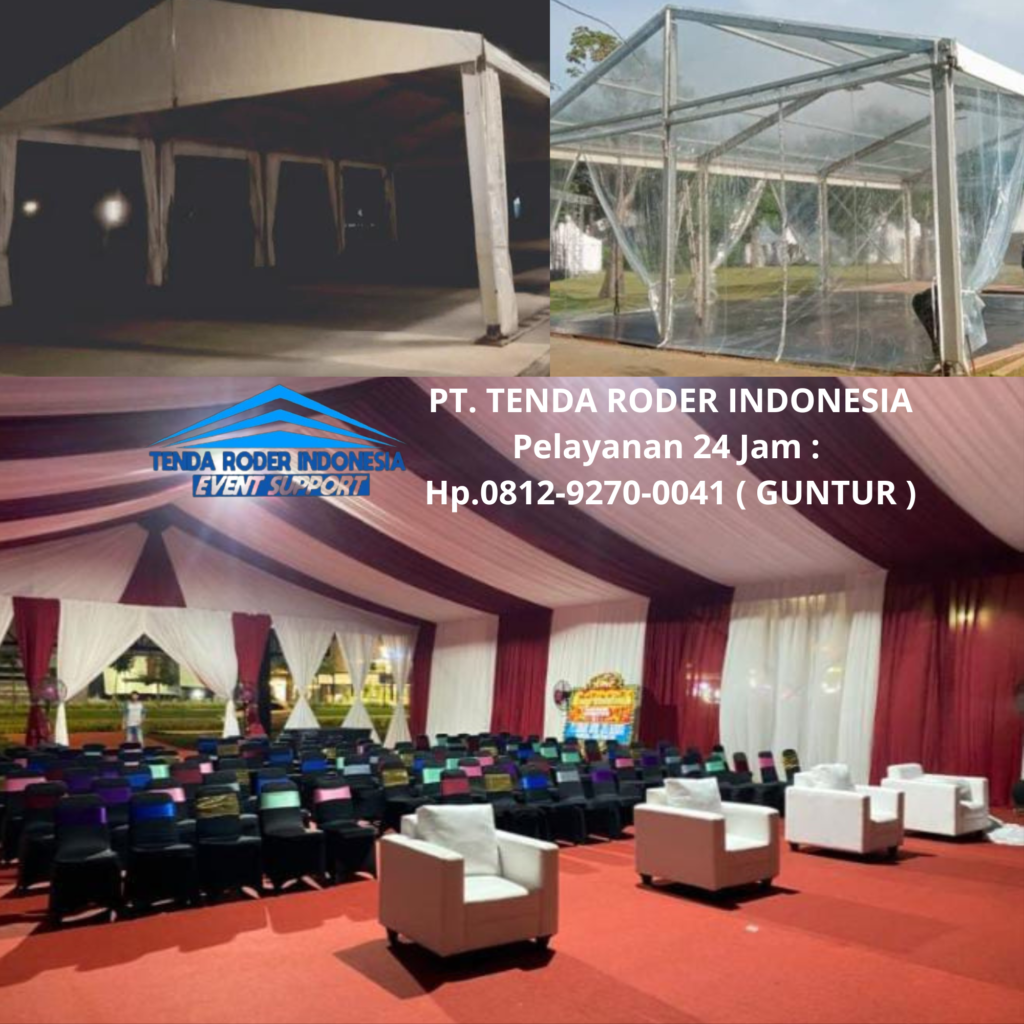 Sewa TENDA RODER Lebak Bulus Jakarta
