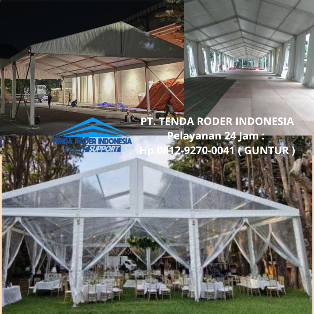 Sewa TENDA RODER, MINI GARDEN Panggung Tangerang Selatan
