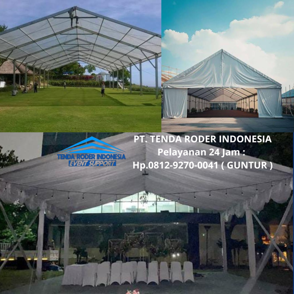 Sewa TENDA RODER,KURSI,MEJA Event HUT Jakarta