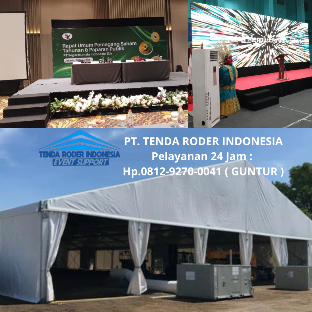 Sewa TENDA RODER,PANGGUNG,BACKDROP CUSTOMIZE Jakarta