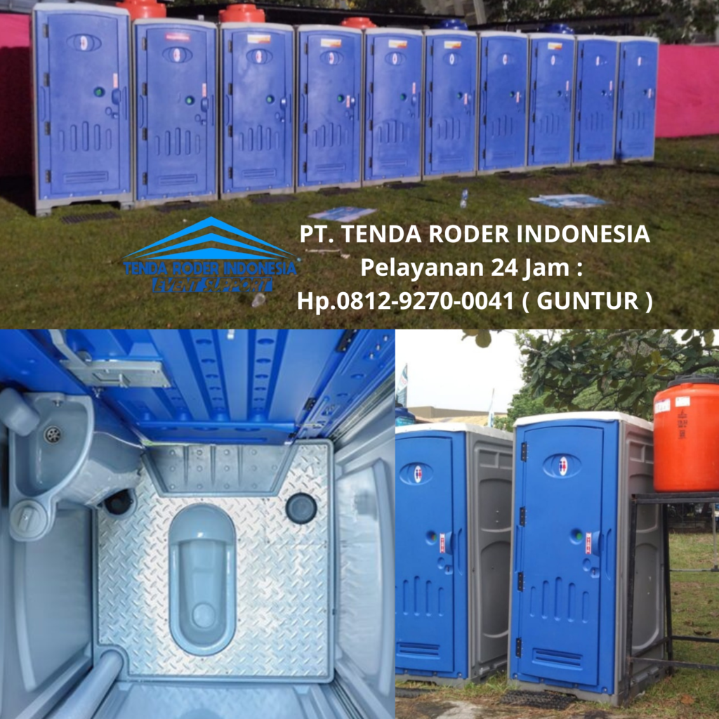 Sewa TENDA RODER,PARTISI,TOILET PORTABLE Semarang