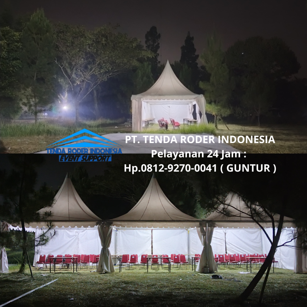 Sewa TENDA RODER,Sewa TENDA KERUCUT,KURSI,MEJA Bandung