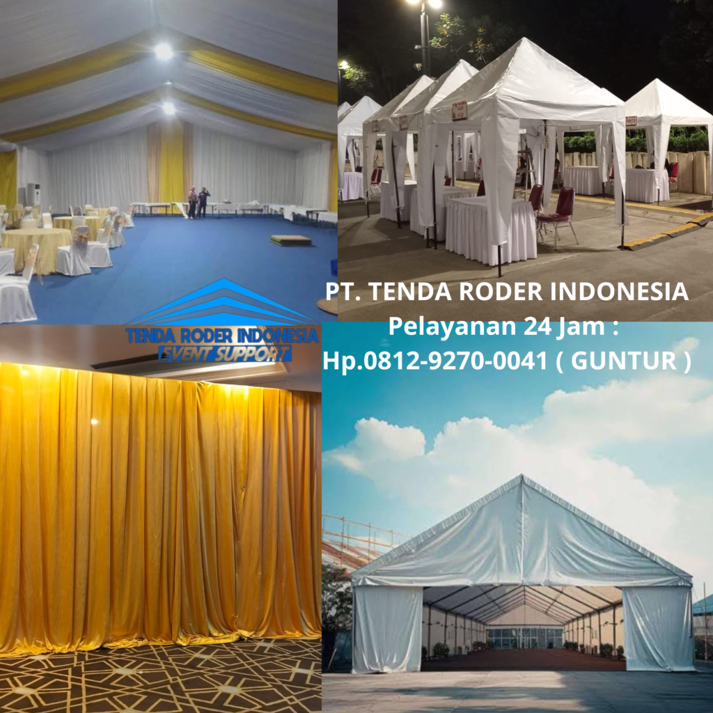 Sewa TIRAI,TENDA RODER ,TENDA BAZAR Daan Mogot