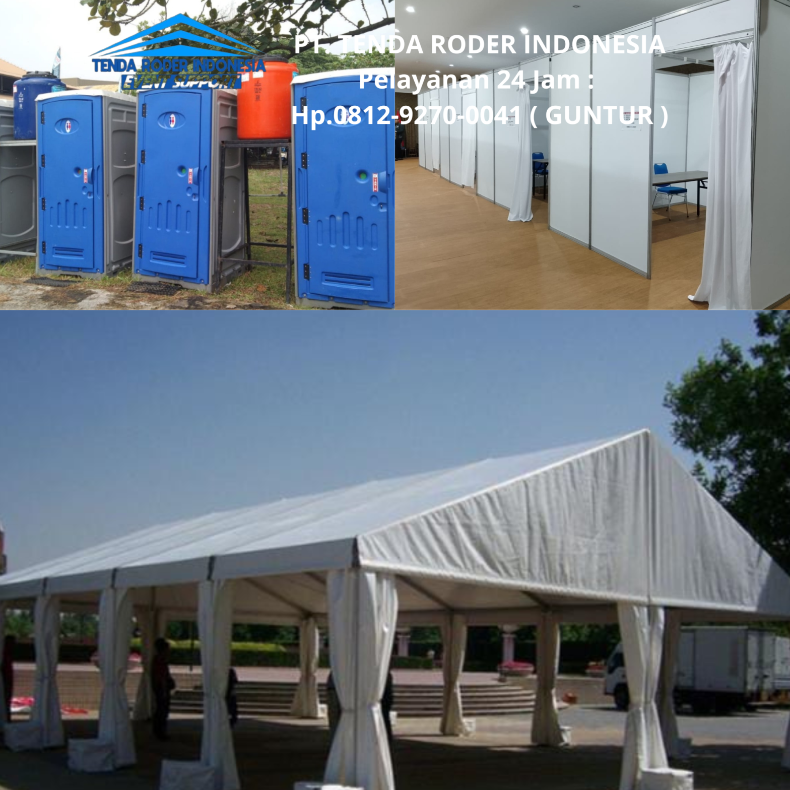Sewa Toilet Portable,Tenda Roder Dan Partisi Bogor