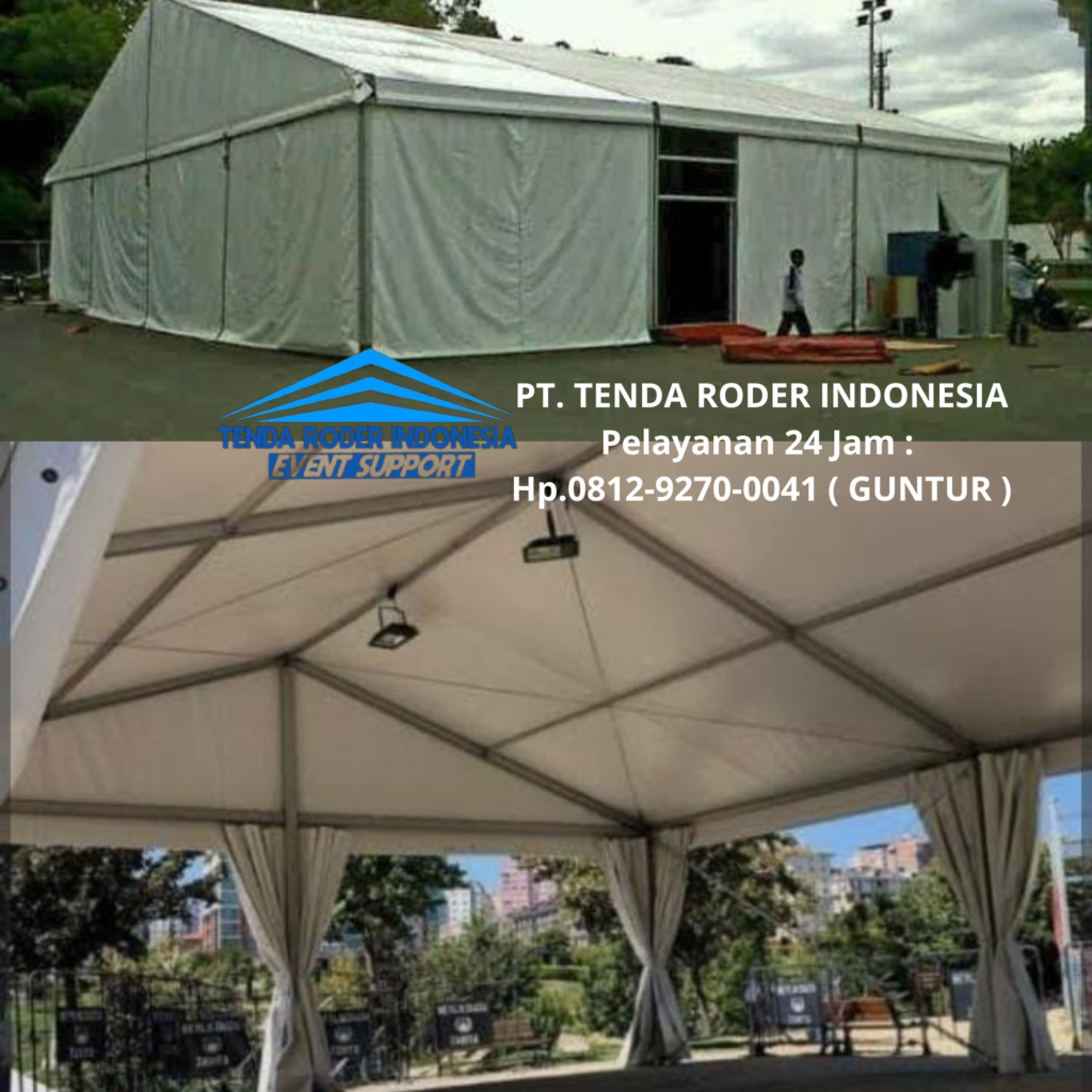 Vendor Sewa TENDA RODER KUALITAS INTERNASIONAL Jakarta Pusat
