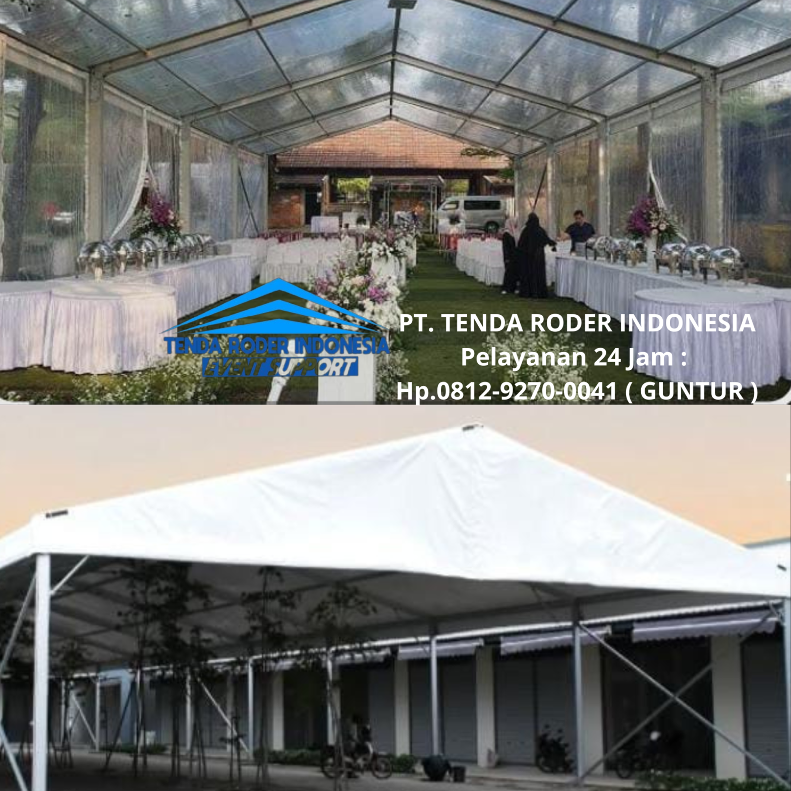 Vendor Sewa TENDA RODER KUALITAS INTERNASIONAL Jakarta Pusat