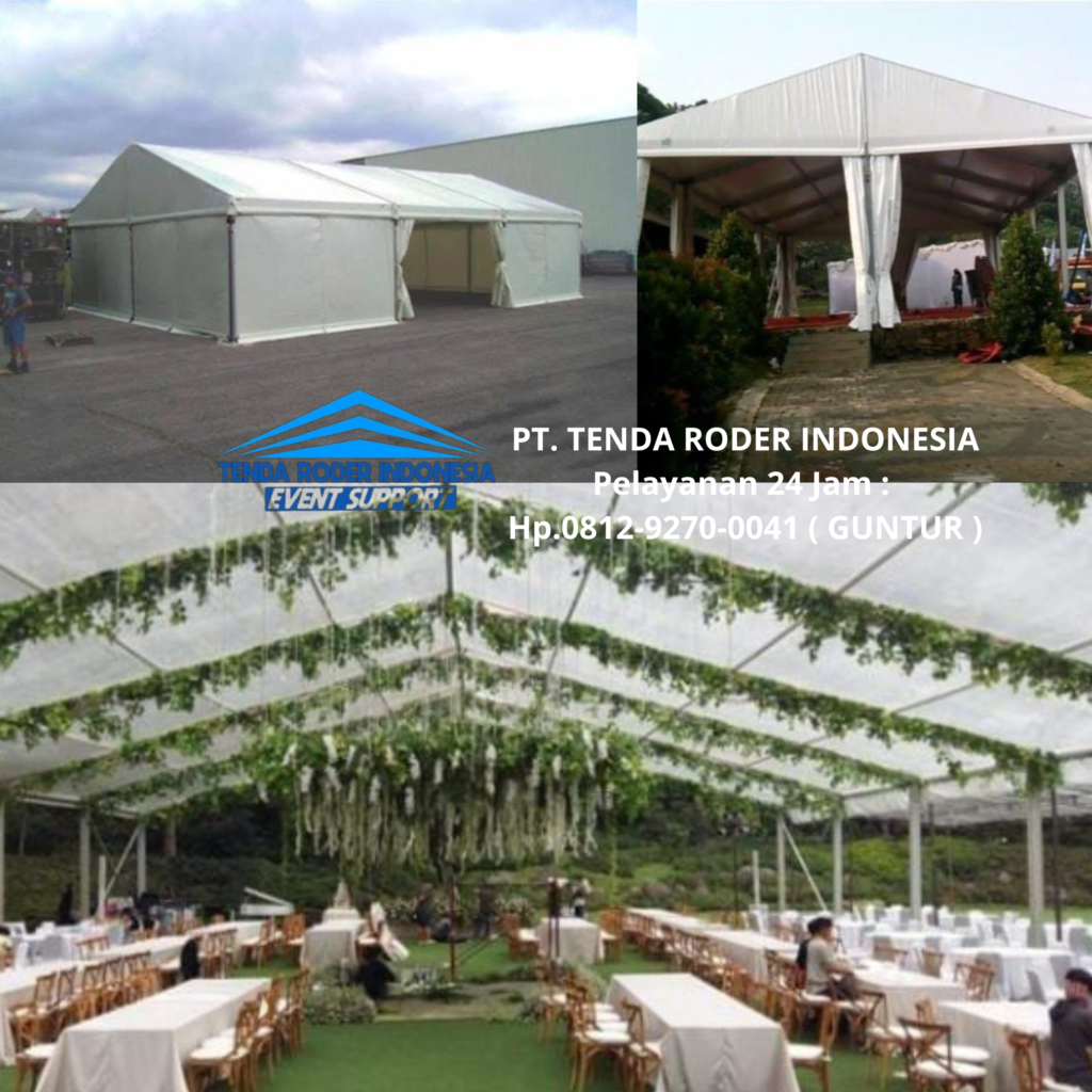 Vendor Spesialis TENDA RODER KUALITAS UNGGUL SIAP PAKAI Jakarta Pusat