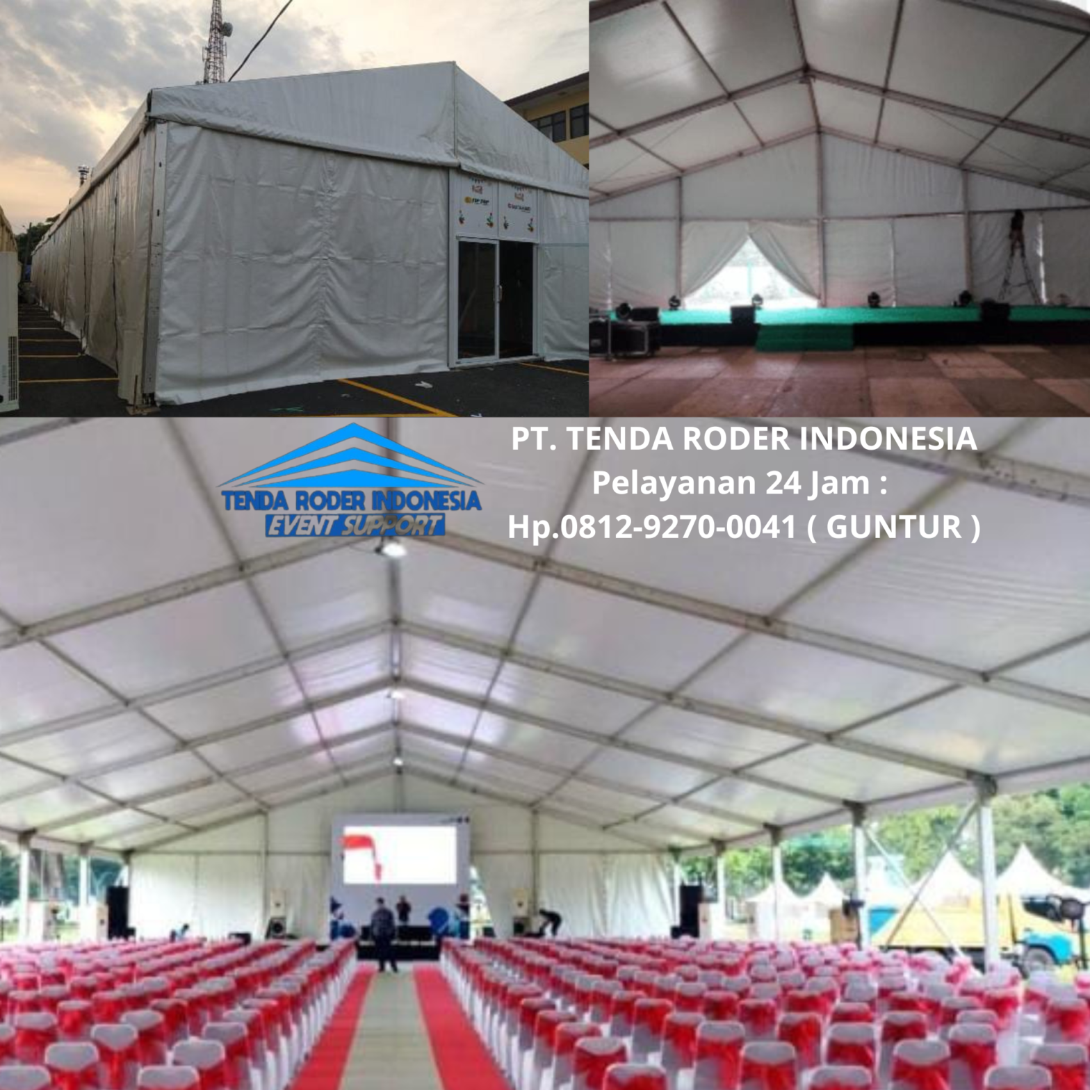 Vendor Spesialis TENDA RODER KUALITAS UNGGUL SIAP PAKAI Jakarta Pusat