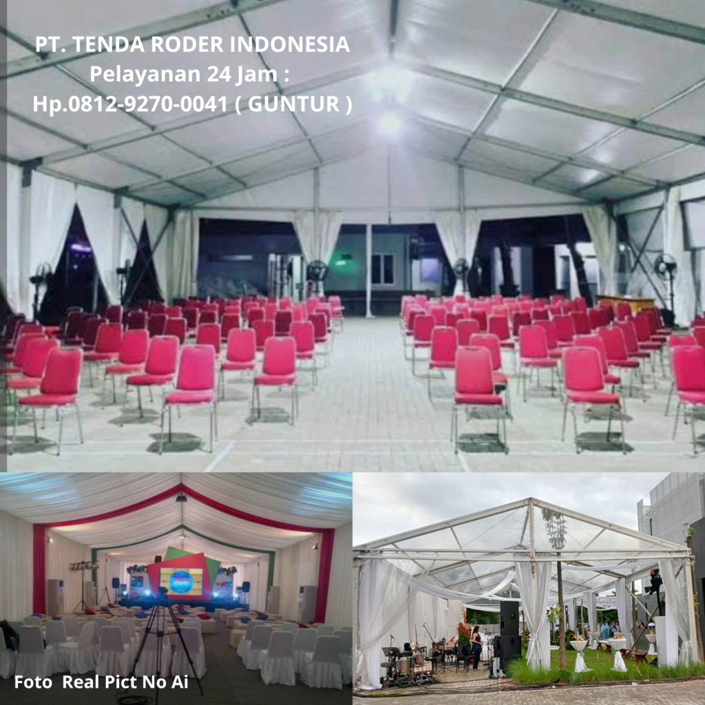 Jasa Sewa TENDA RODER,ALAT PESTA LENGKAP Pekalongan