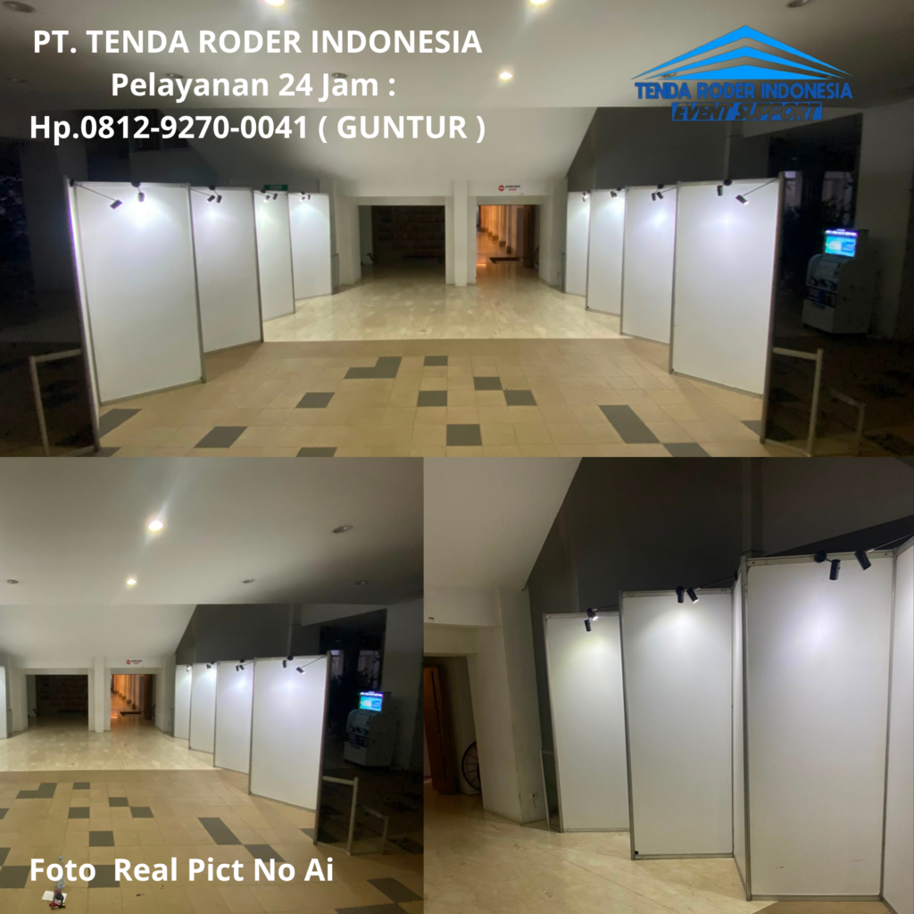 Jasa Sewa TENDA RODER,PARTISI R8 Jepara