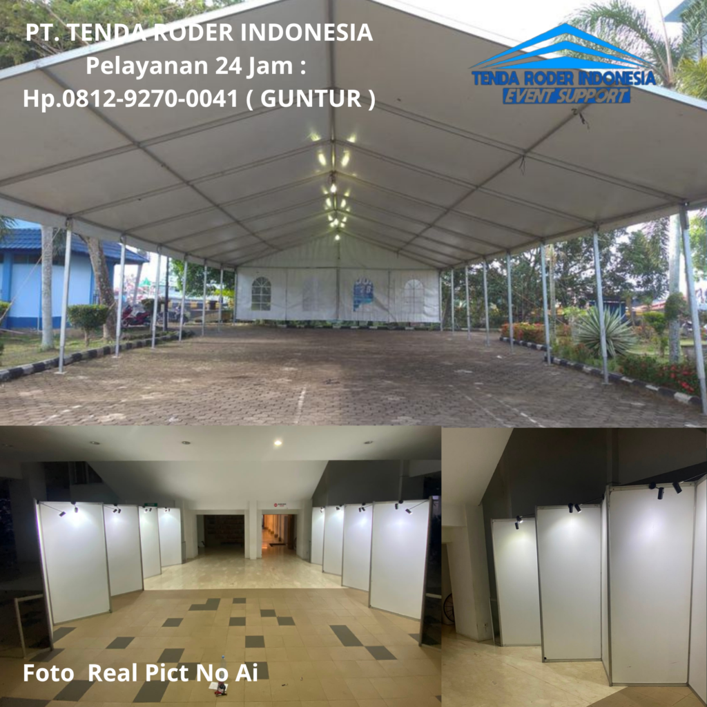 Jasa Sewa TENDA RODER,PARTISI R8 Jepara