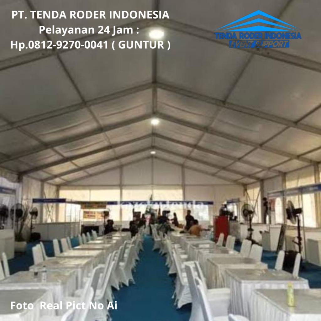 Jasa Sewa TENDA RODER,PARTISI R8 Jepara