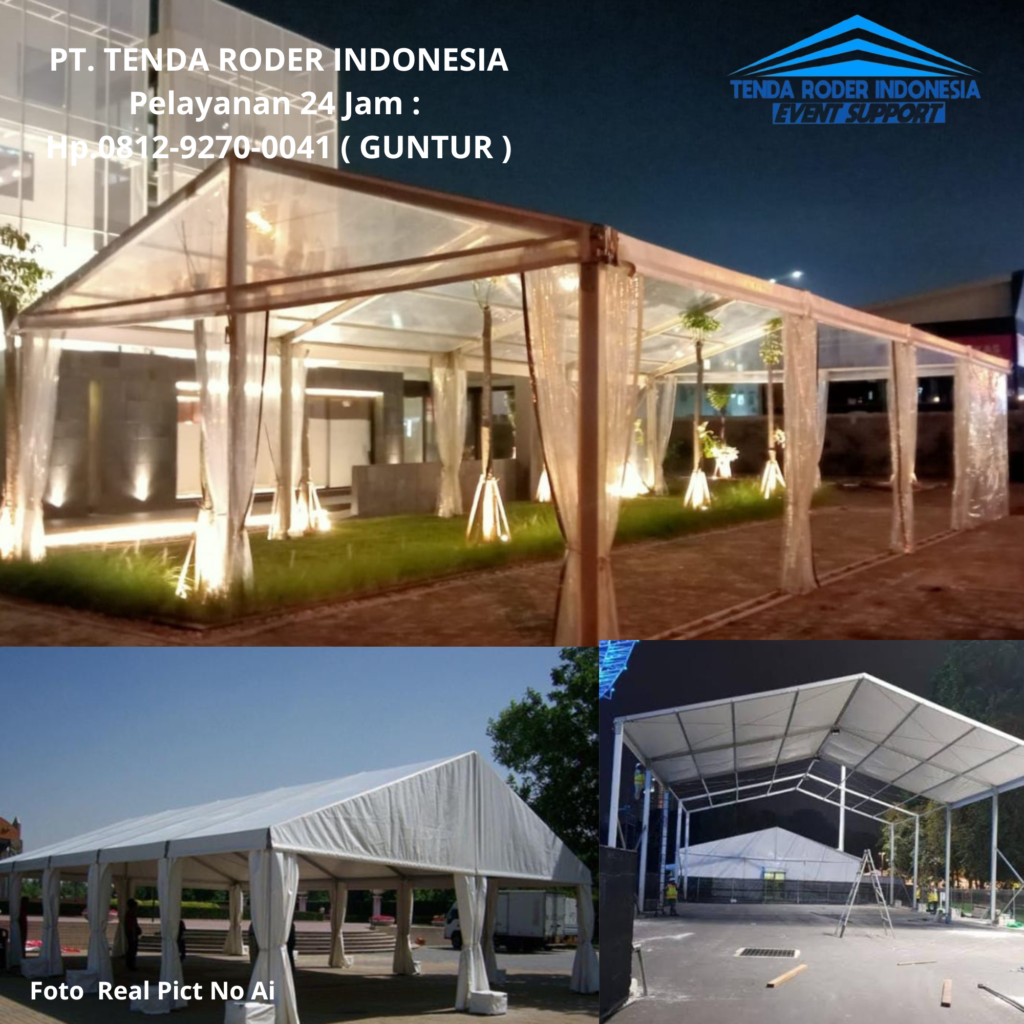 Jasa Sewa TENDA RODER,TENDA PARASOL Pekalongan
