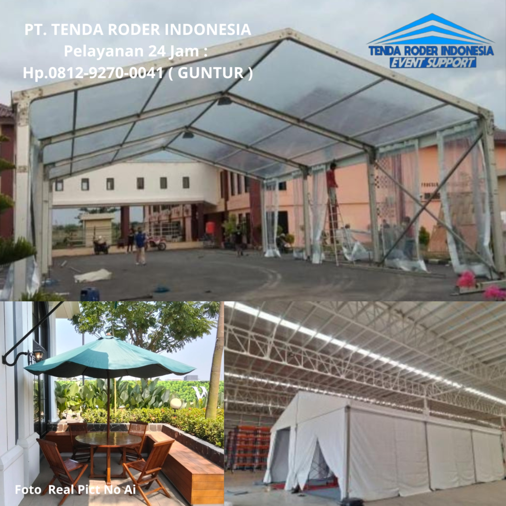 Jasa Sewa TENDA RODER,TENDA PARASOL Pekalongan