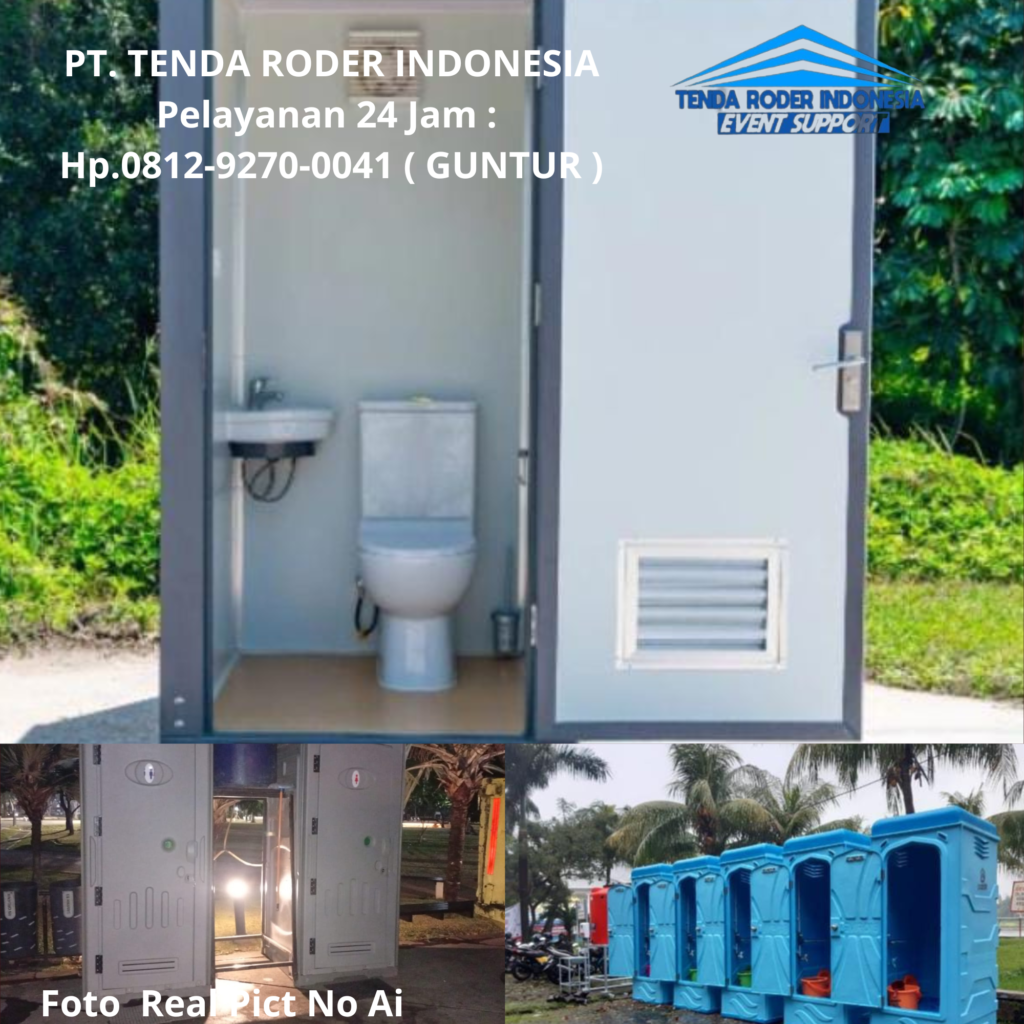Jasa Sewa TENDA RODER,TOILET PORTABLE Pati