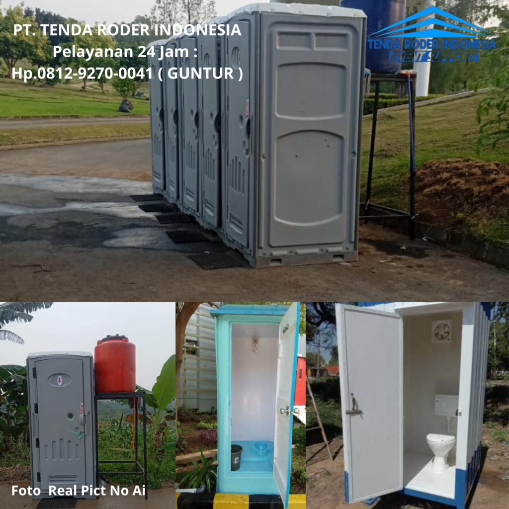 Jasa Sewa TOILET PORTABLE,TENDA RODER Brebes