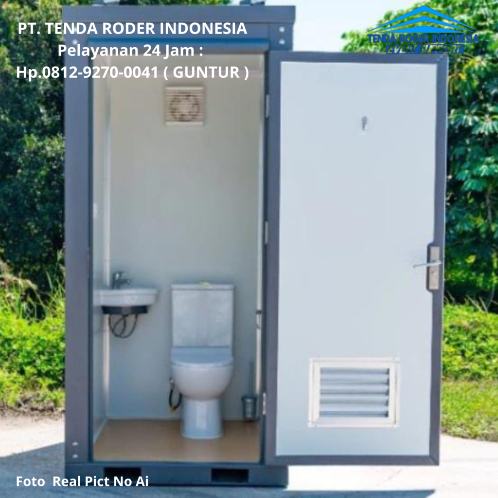 Jasa Sewa TOILET PORTABLE,TENDA RODER,PARTISI R8 Batang