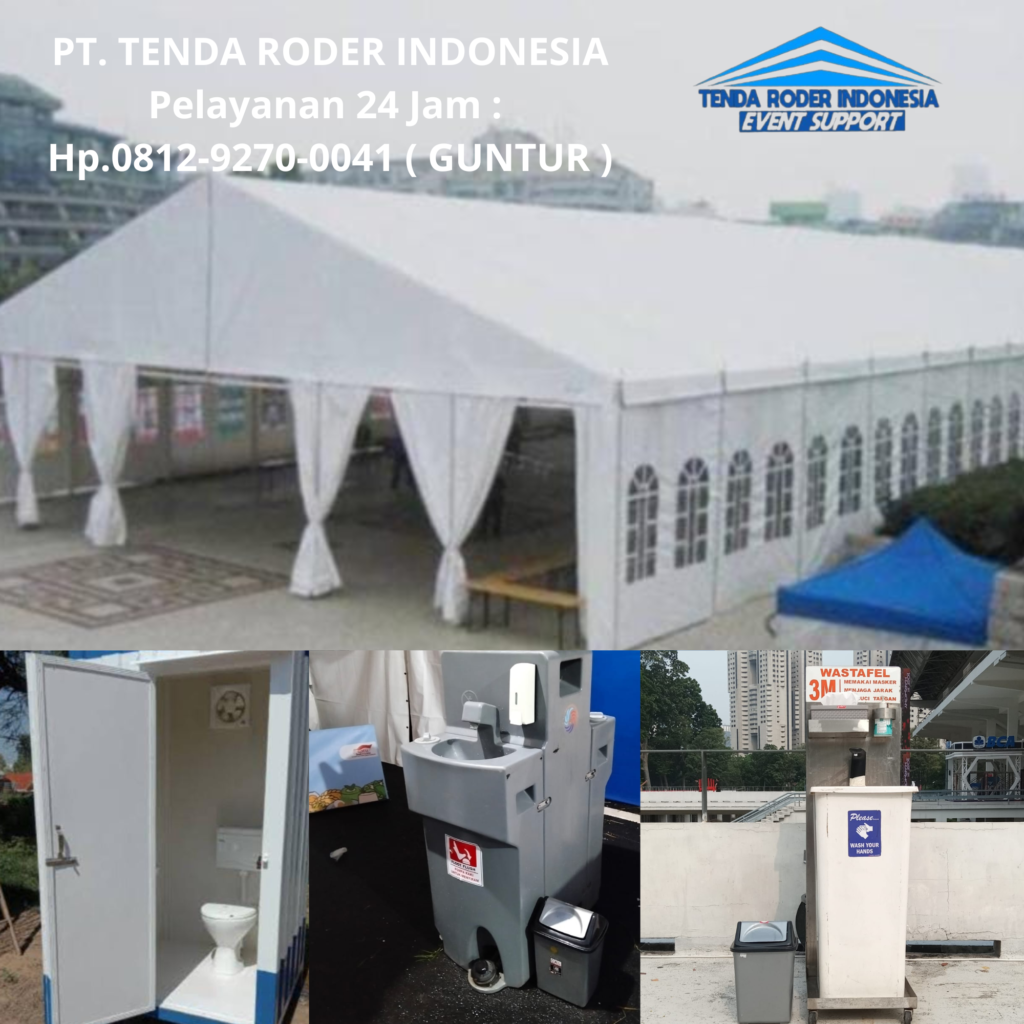 Jasa Sewa Toilet Portable,Tenda Roder,Wastafel Portable Bandung