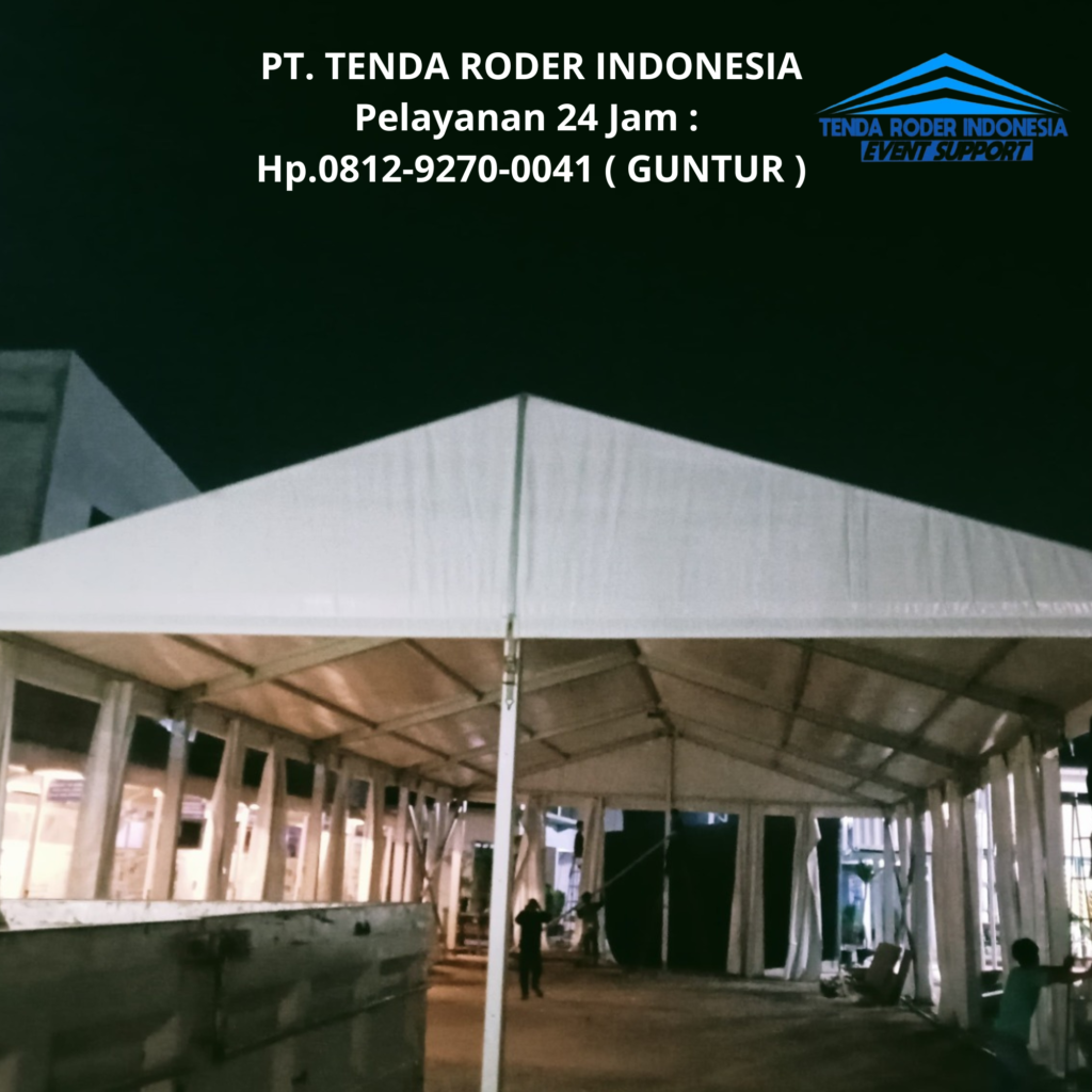Jasa sewa TENDA RODER Terlengkap Area Bogor