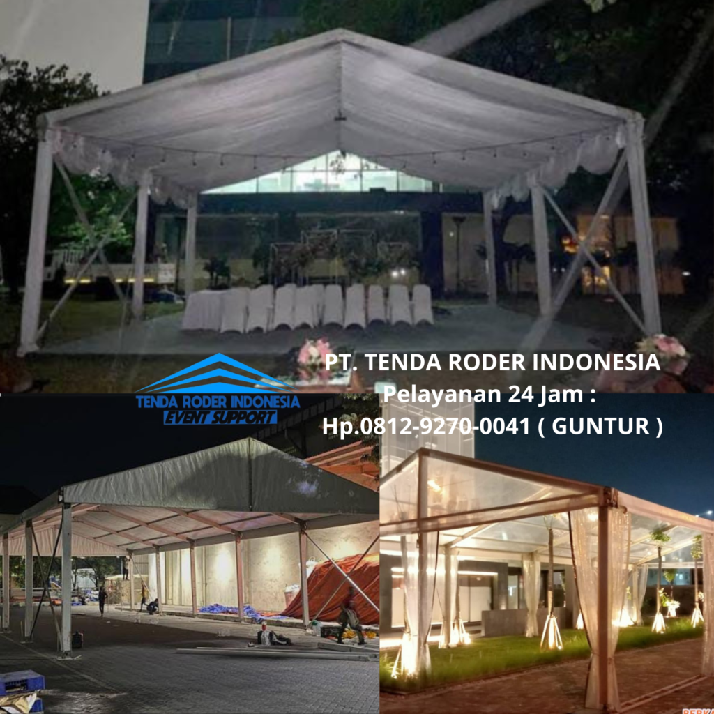 Layanan Sewa TIANG BENDERA KAYU Dan TENDA RODER Bekasi