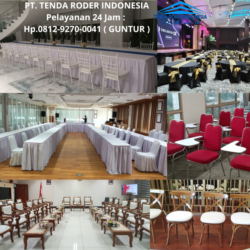 Pusat Sewa TENDA RODER, MEJA,KURSI Jakarta Barat