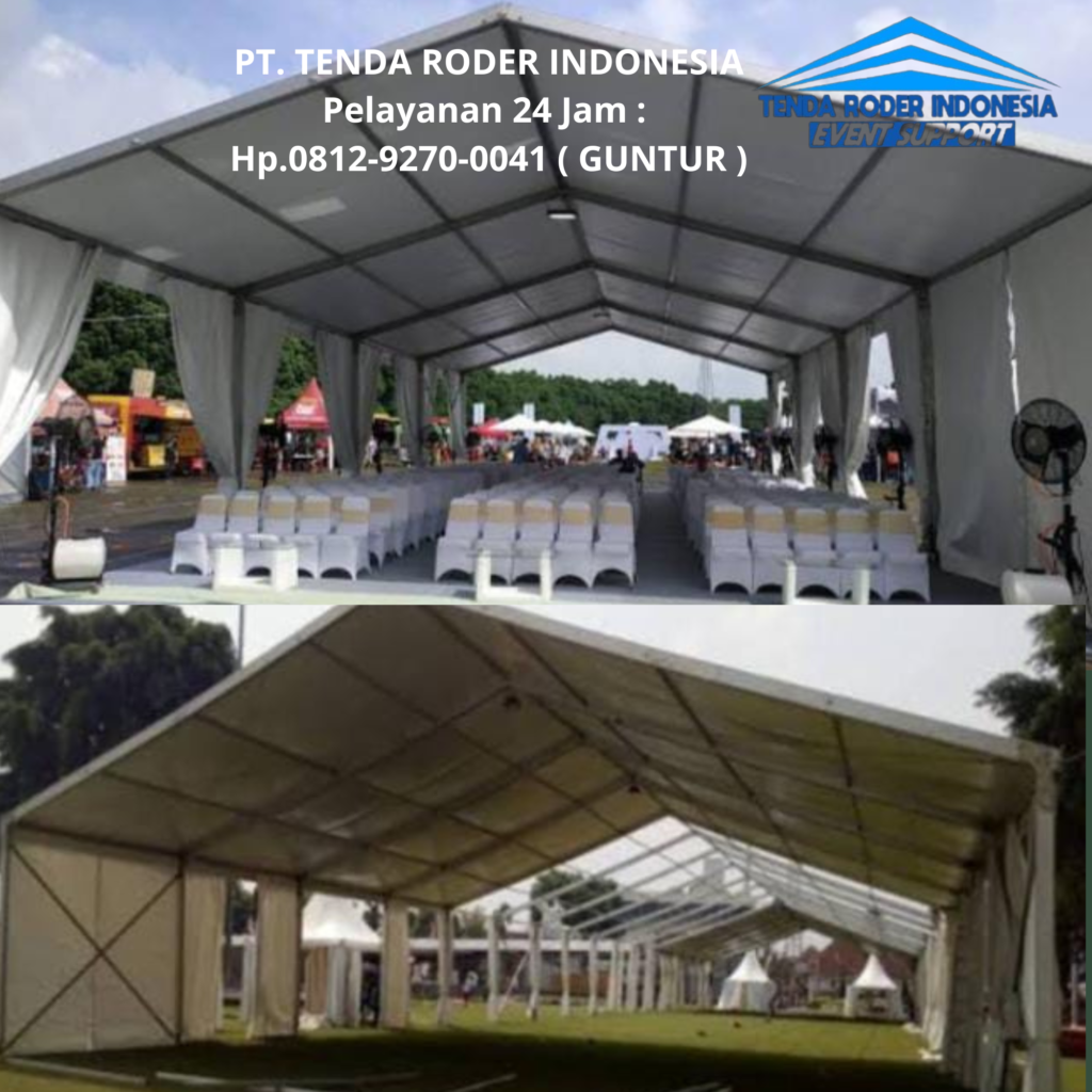 Pusat Sewa TENDA RODER Terlengkap di Semarang